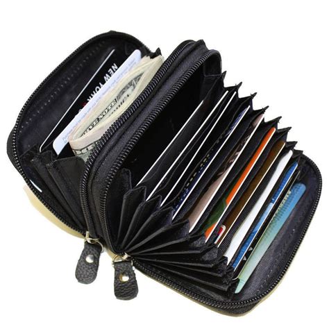 leather rfid credit card wallet 3 by 4|genuine leather rfid wallets women.